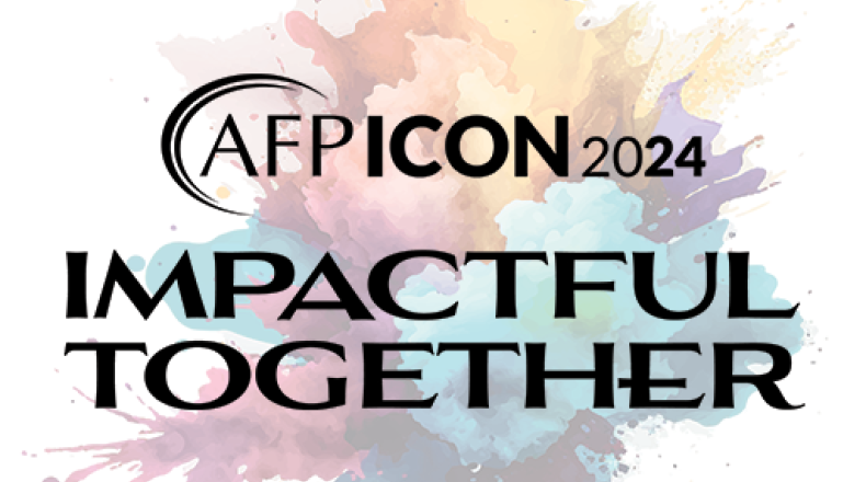 AFP ICON 2024 Impactful Together logo